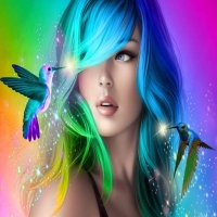 fantasy-girl-rainbow-hair-artwork